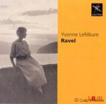 【點數商品】伊鳳．蕾菲布：拉威爾珍貴名演 (CD) <br>伊鳳．蕾菲布，鋼琴<br>Yvonne Lefebure: Ravel